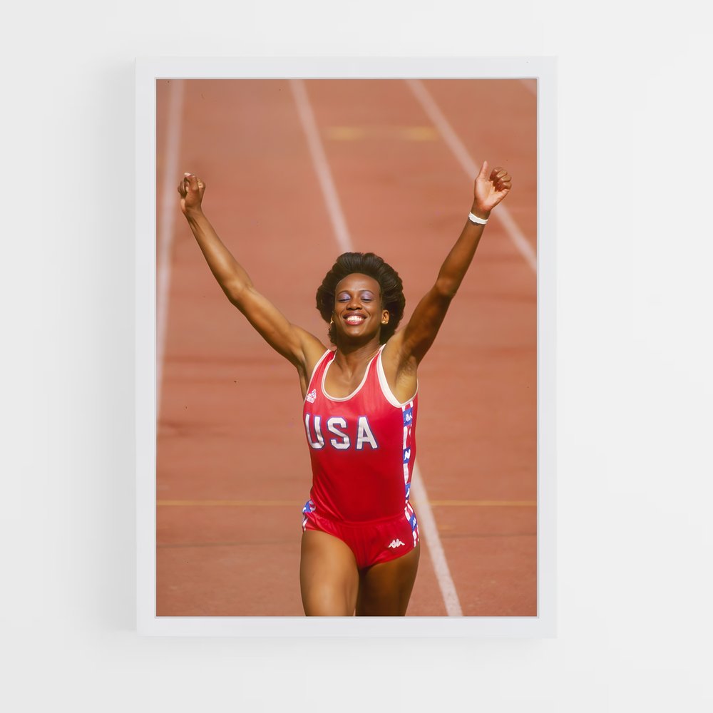 Poster Celebration Olympique – affiche Athlétisme (vue 3)